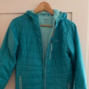 EUC LL Bean Girls lightweight jacket